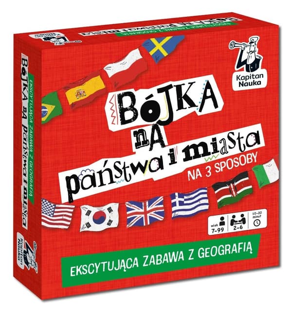 Kaptajn Videnskab. Geografispil