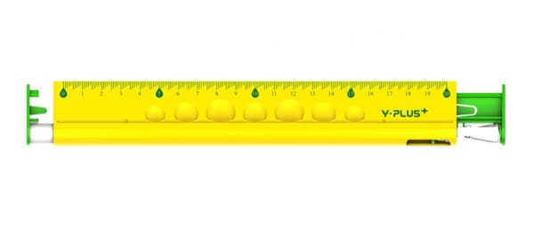MULTIFUNKTIONELL LINJAL 20 CM LINJ/BLY/TEMP. 7206