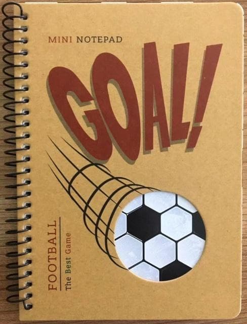 Spiralnotesbog B6/80K kvadreret kraftfodbold