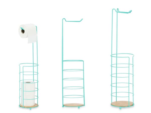 Mintunvihreä wc-paperiteline
