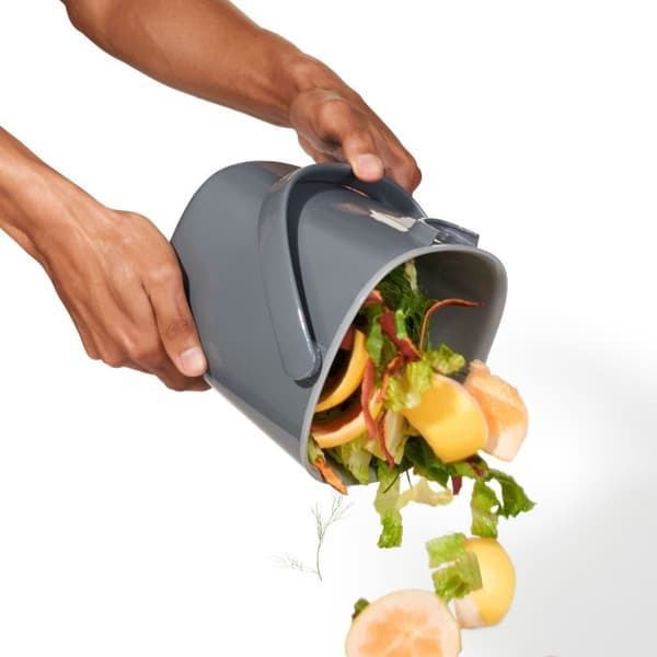 OXO Easy-Clean Kompost 2,83 l. Grå GoodGrips