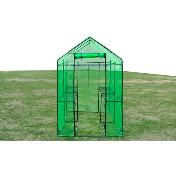 vidaXL stålrammedrivhus, XL