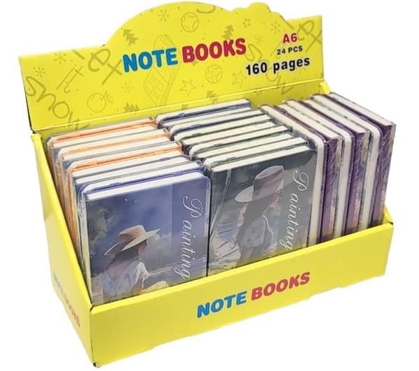 Notesbog A6 MIX