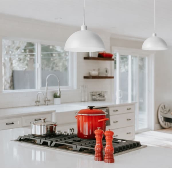 Tornado KU1 lampa vit
