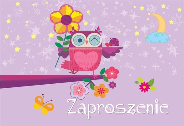 Invitation ZZ-070 Ugle (5 stk.)