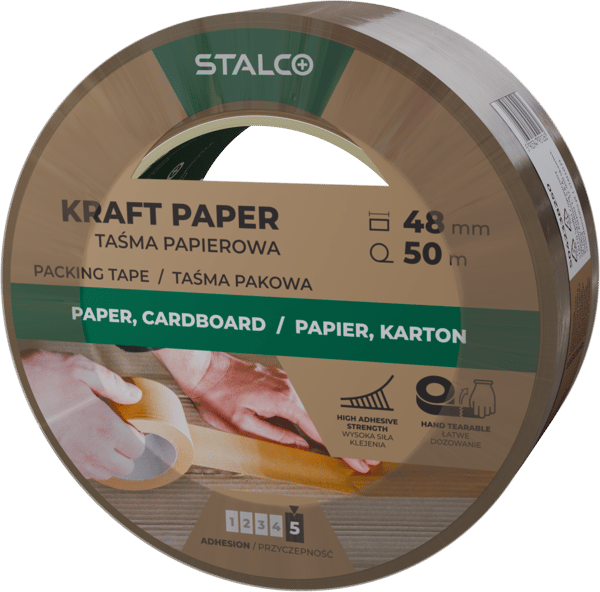 Stalco Papperspackningstejp 48mm x 50m S042338250