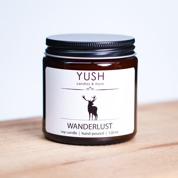 Wanderlust - SOJALYS SOLBÆR BERGAMOT ÆBLE 100% - YUSH - 120ml