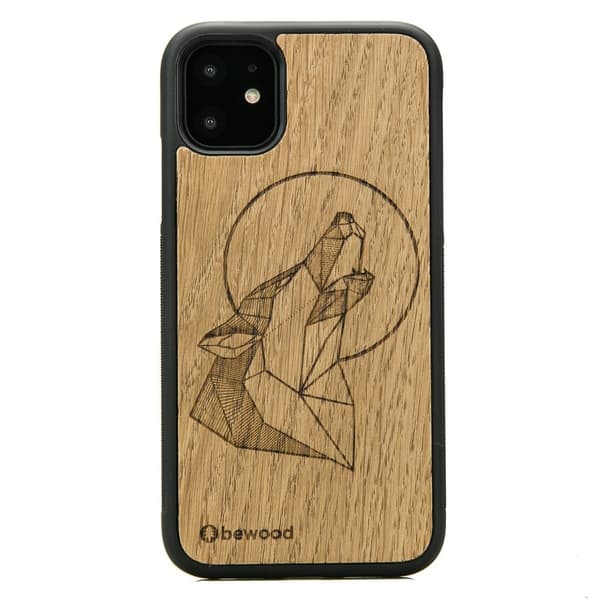 Træcover til iPhone 11 WOLF OAK