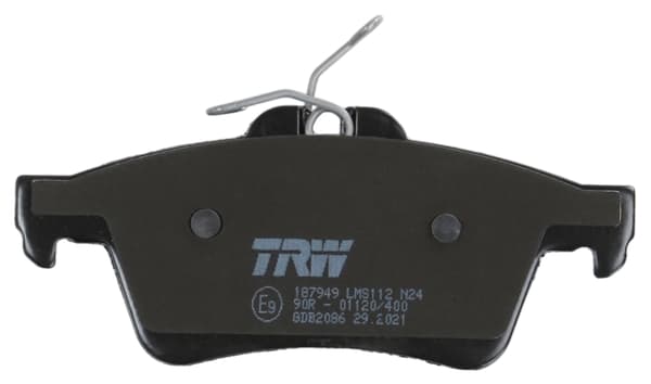TRW GDB2086 TRW BREMSEKLODSER BAG UDEN SENSOR
