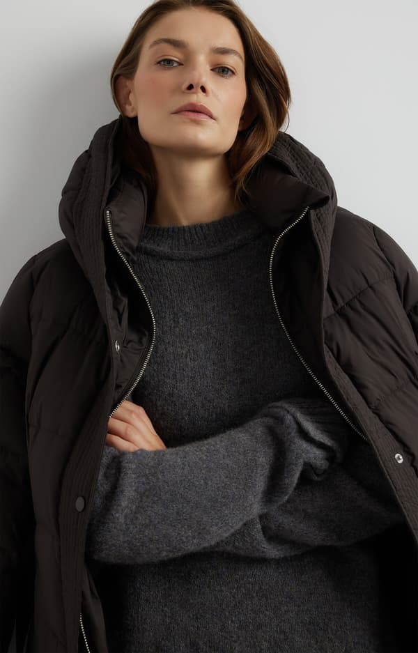 Løstsiddende sweater M