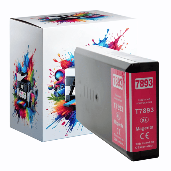 Blæk til Epson Epson WF-5110DW WorkForce Pro Magenta GP-E7893M