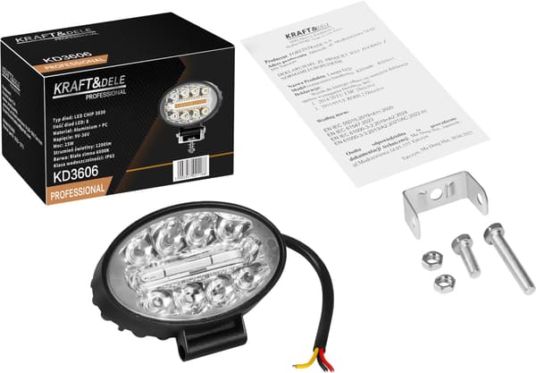Arbejdslampe 25W 1200lm KD3606