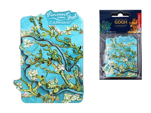 Carmani, magneten - VAN Gogh/Mandelblomst