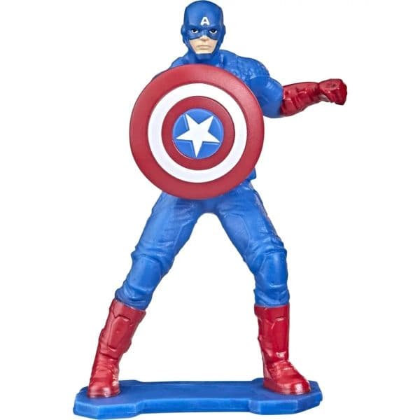 Hasbro Marvel Minifigur Kapten Amerika 6cm