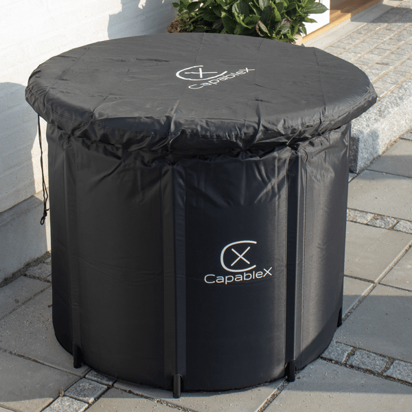 CAPABLEX-jääkylpyamme 420 L Ø85 × 75 cm