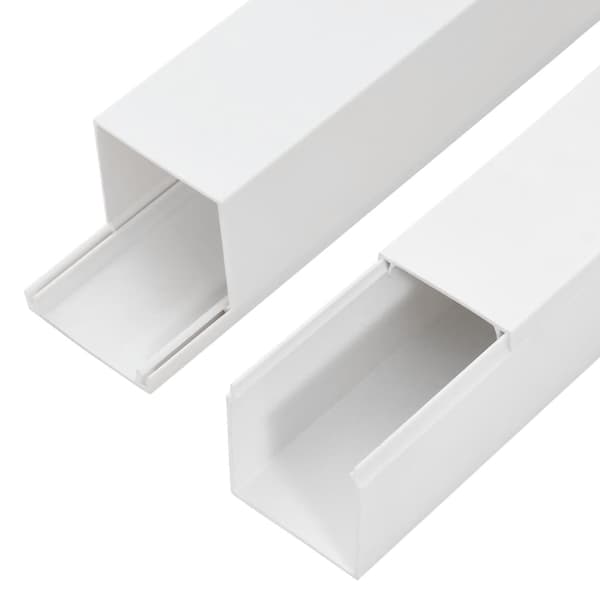 vidaXL Elinstallationsrör, 100x60 mm, 10 m, PVC
