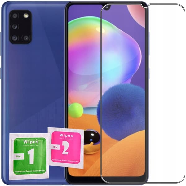 2x Härdat glas för Samsung Galaxy A31 Glas 9H | 2-pack