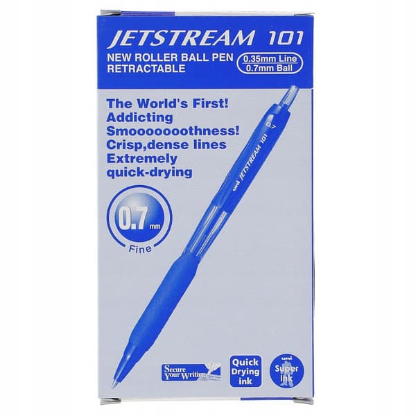 Jetsream Uni Sxn-101 blå automatisk kuglepen