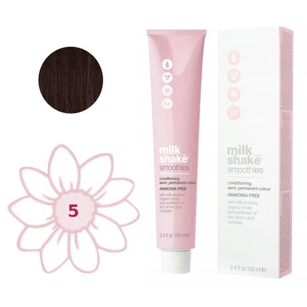 Milkshake Smoothies Semi-Permanent 5 Färg 100ml
