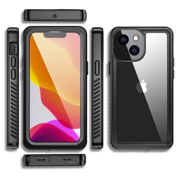 IP68 Vandtæt Etui til iPhone 13 mini, Sort