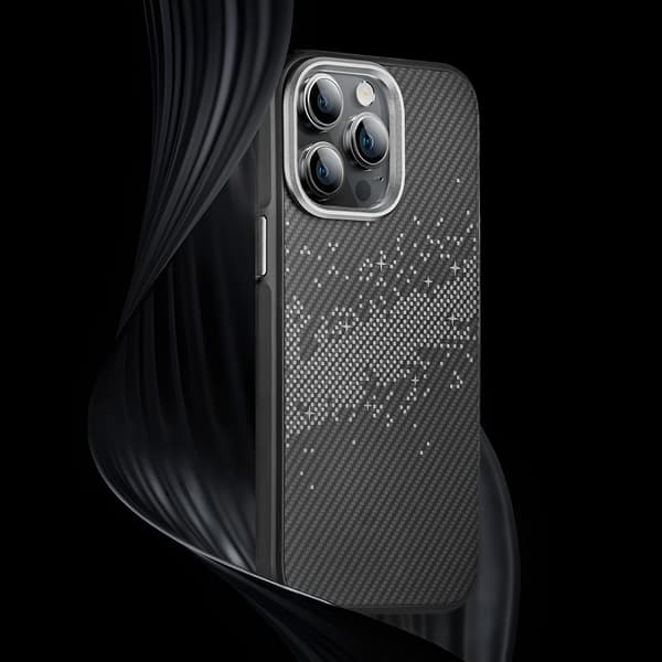 iPhone 14 Pro Max-skal, Vintergatan, Grå
