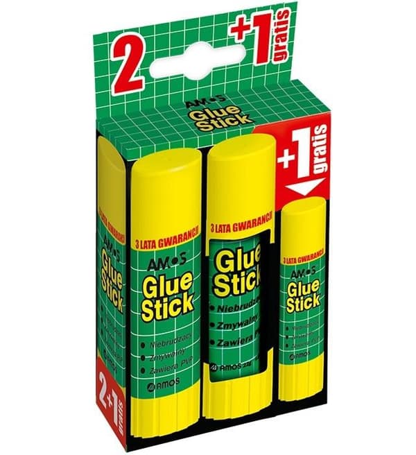 Limstift 22g x 2+8g bls AMOS