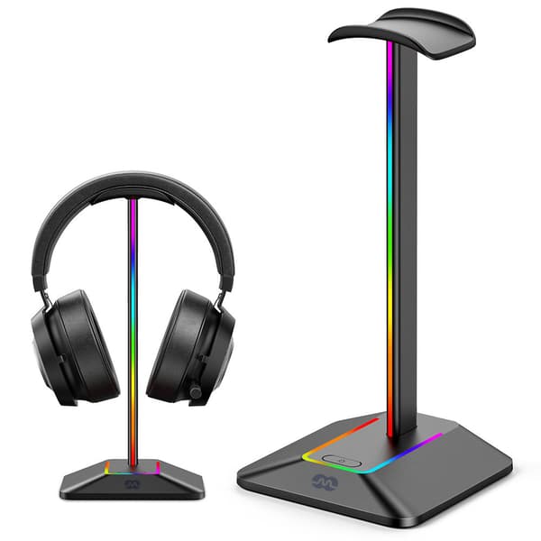MOZOS D12 Hållare för öronhörlurar RGB LED