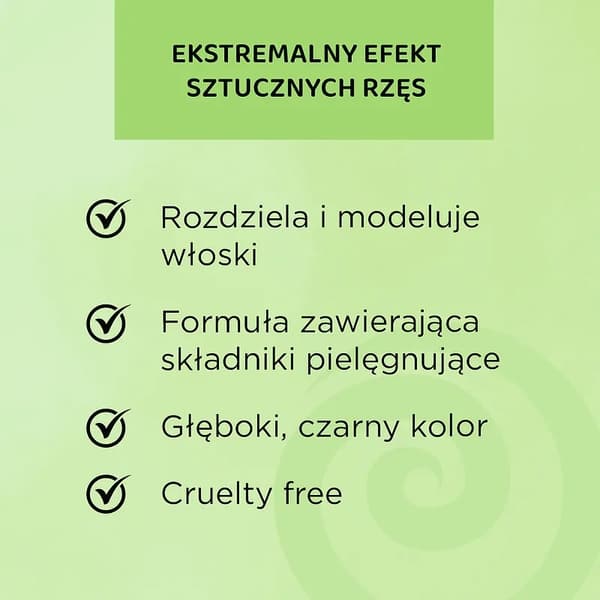 Eveline 4D Extension Volume mascara: forlænger, krøller, sort 10 ml