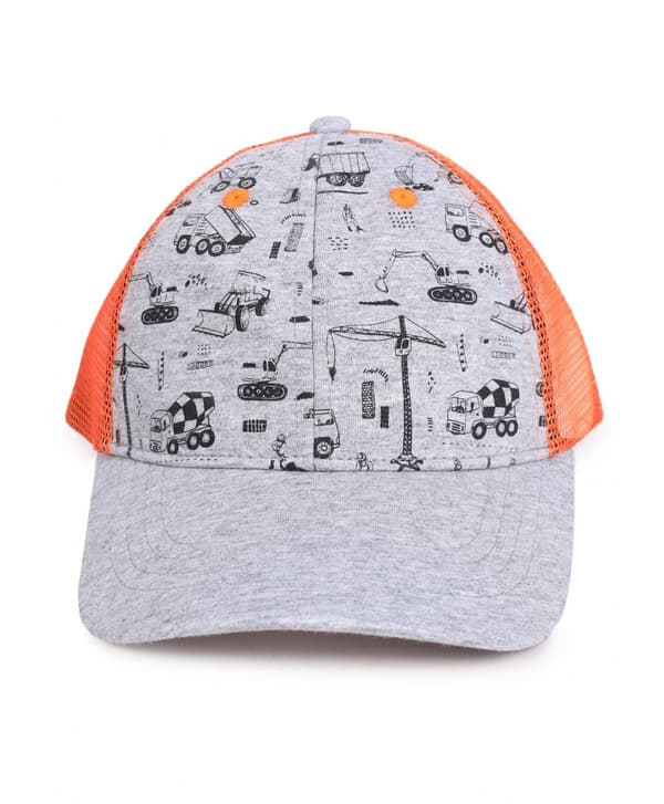 Drenge grå BASEBALL CAP YO! EXCAVATORS 46/50 £030K