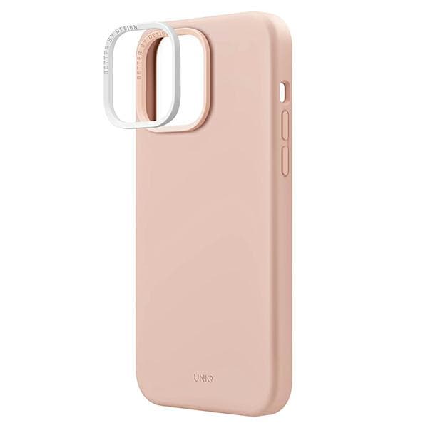 UNIQ Lino-etui til iPhone 14 Pro, lyserød