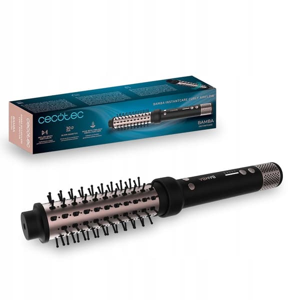 Cecotec InstantCare Curly Airflow hårtørrer med krøllejern