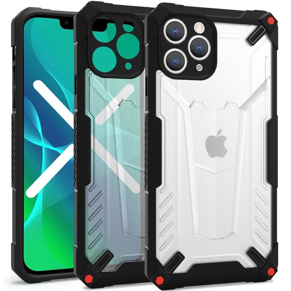 Shield-cover til iPhone 13 Pro, sort