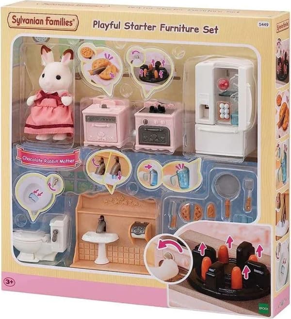 Epoch Sylvanian Families Lekfullt Starter Möbelset