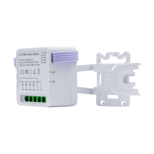 TUYA 4-kanals Zigbee-belysningscontroller
