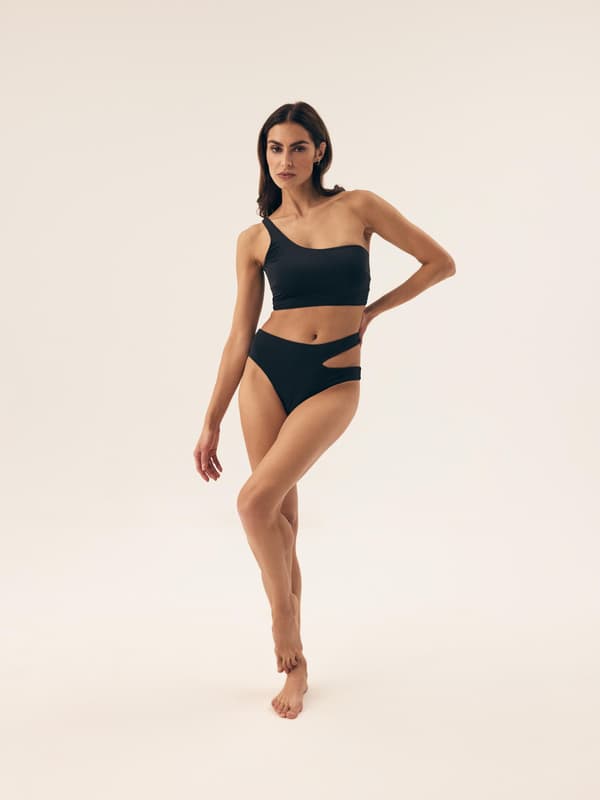 Firenze Esotiq højtaljet bikinitrusse | Sort M