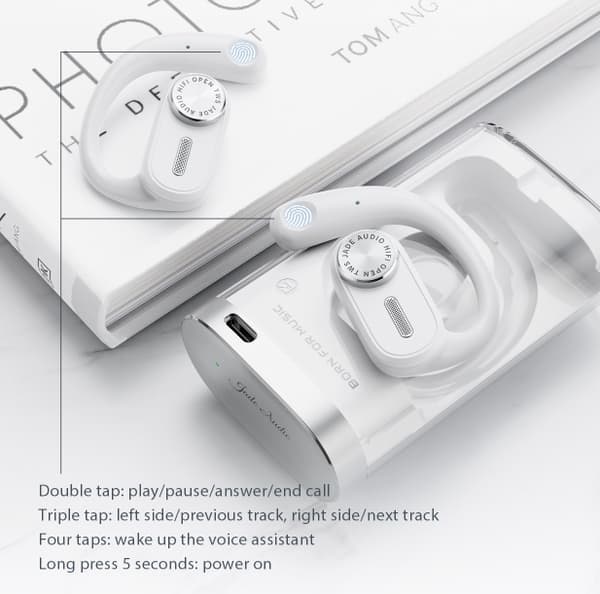 FiiO JW1 - Öppna TWS-hörlurar - vit