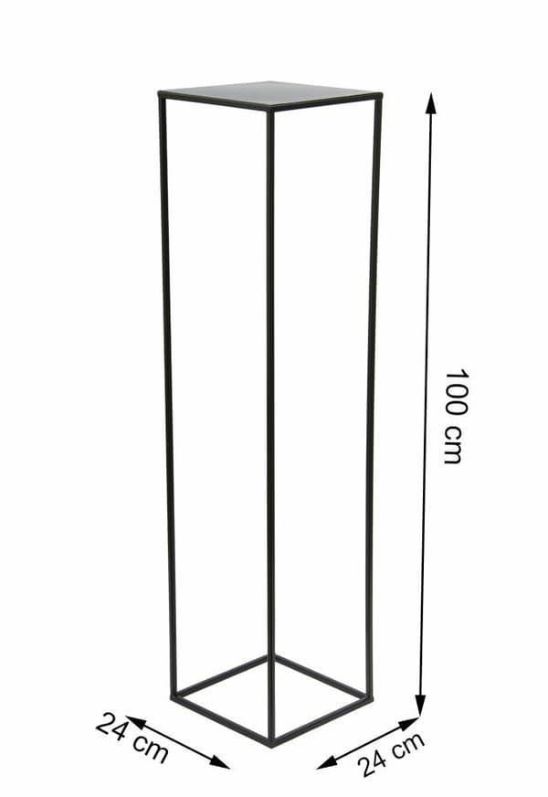 Modernt stående blomsterställ 100 cm