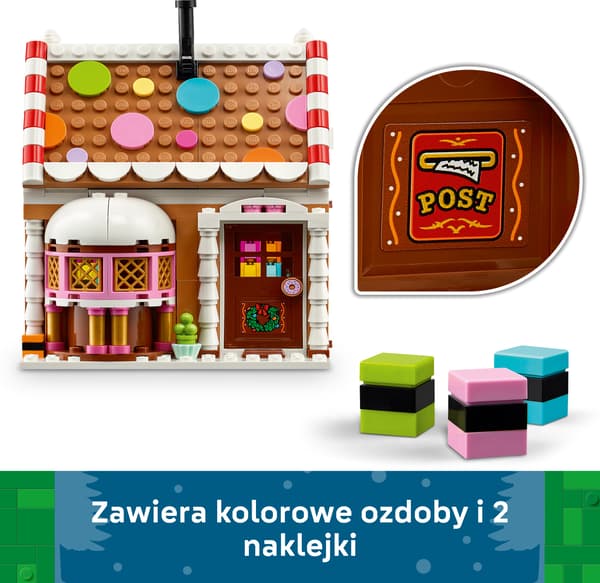 LEGO Julepeberkagehus 498-delt sæt (40809)