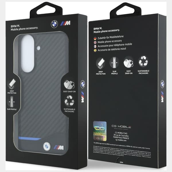 BMW M Carbon Cover til Samsung Galaxy A37 5G Sort