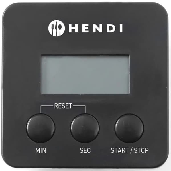 Digital køkkenur med klips - Hendi 271155