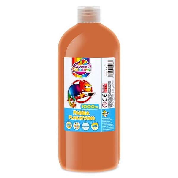 Kødfarvet plakatmaling 1000ml