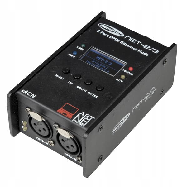 Showtec NET-2/3 Pocket - ArtNet-gateway - DMX