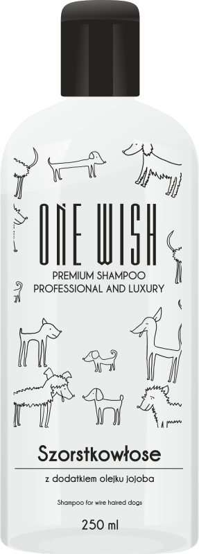 ONE Wish Shampoo til ruhårede hunde 250 ml
