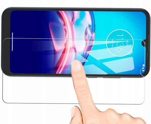 Härdat glas för Motorola Moto E6s - Skyddsglas 2.5D, 9H
