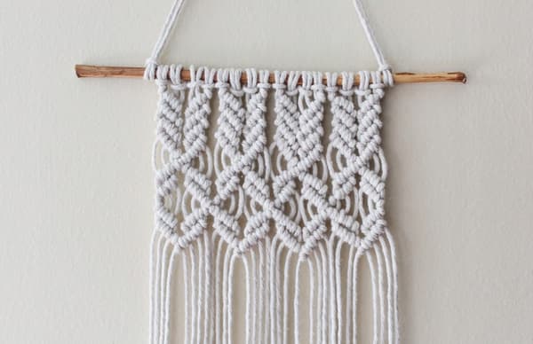 Bomuldssnor blå 1 kg macrame