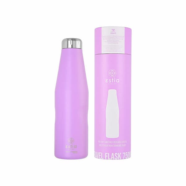 750 ml lavendel lila termosflaska