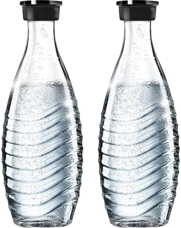 Sodastream Glaskaraffe flasker 0,6 l 2-pak 2-pak
