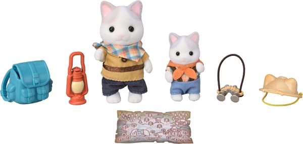 Epoch Sylvanian Den Store Ekspedition Figursæt 8cm Voksne 4cm Børn