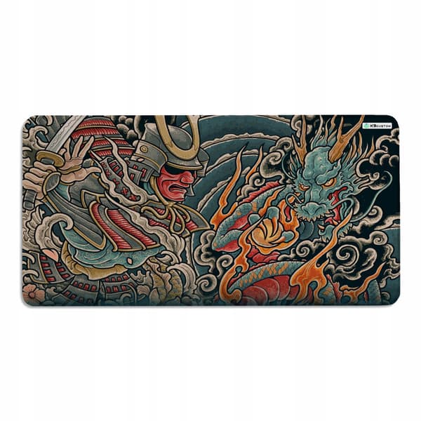 STOR MUSEMÅTTE 120x60cm XXXL KBcustom Dragon Desk 86