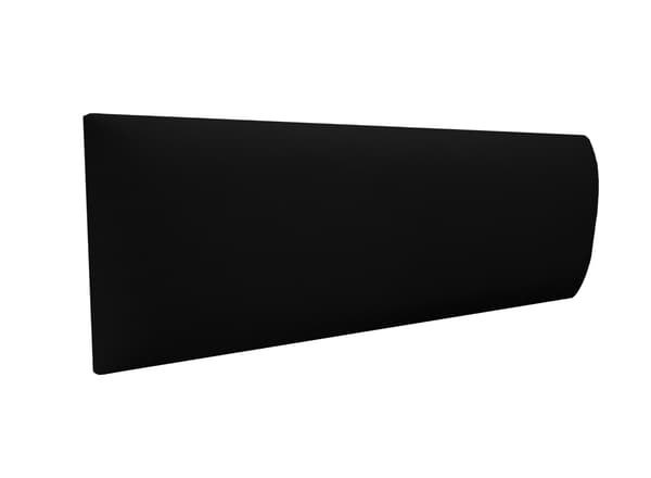 Polstret panel 50x15 Mono 248 (Sort)